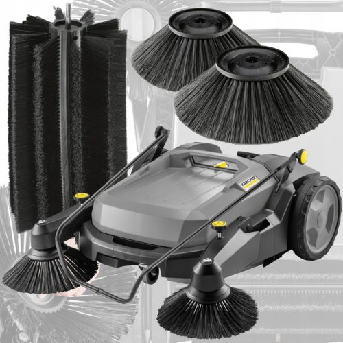 Professzionális kézi seprőgép két oldalkefével Karcher KM 70/20 C 2SB  (1.517-131.0) - 2025-ös új modell!