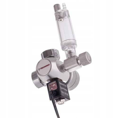 R104-BBL CO2 reduktor akváriumhoz buborékszámlálóval és 12 V mágnesszeleppel