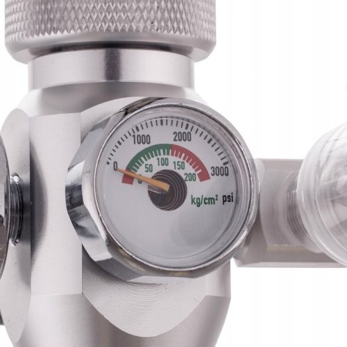 R104-BBL CO2 reduktor akváriumhoz buborékszámlálóval és 12 V mágnesszeleppel