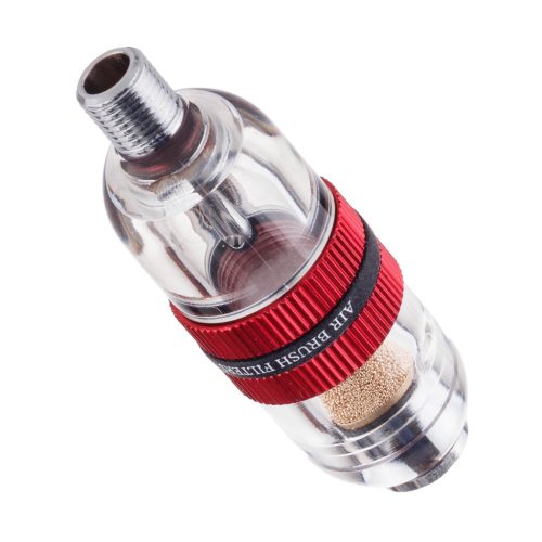 Pontos levegőszűrő és vízleválasztó airbrushhoz 1/8", 4 betét