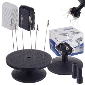   2x forgatható állítható festőtalp készlet klipszekkel védőoszlopokkal