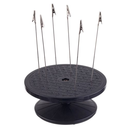 2x forgatható állítható festőtalp készlet klipszekkel védőoszlopokkal