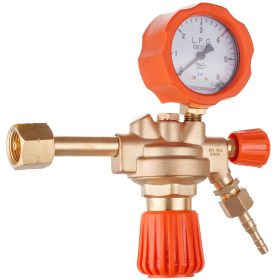   TC Technic propán-bután gázreduktor manométerrel és sárgaréz szeleppel