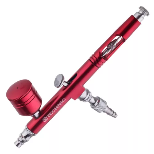 TC Technic AB-140 Red modellező airbrush pisztoly, 0,3 mm dűzni