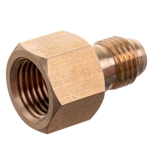 Menetátalakító adapter 1/4" belső menet - 1/4" SAE (7/16" UNF) külső menet