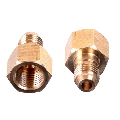 Menetátalakító adapter 1/4" belső menet - 1/4" SAE (7/16" UNF) külső menet
