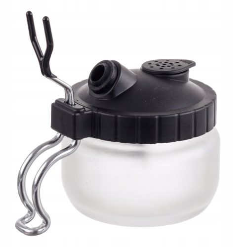 Airbrush tisztító és karbantartó készlet tartállyal és kefe készlettel