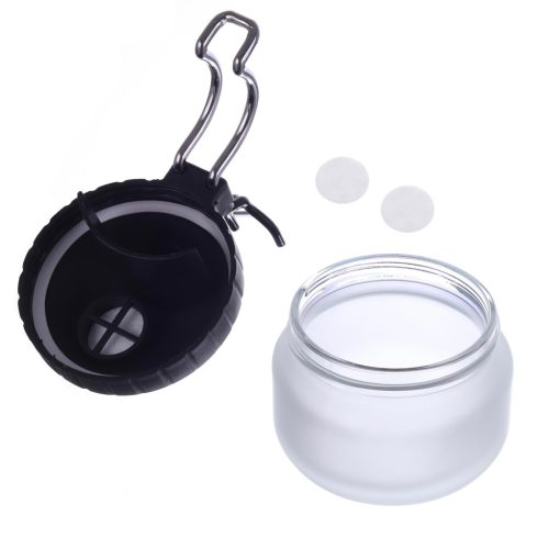 Airbrush tisztító és karbantartó készlet tartállyal és kefe készlettel