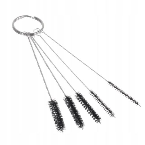 Airbrush tisztító és karbantartó készlet tartállyal és kefe készlettel