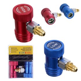   R1234YF klíma gyorscsatlakozó készlet (LOW + HIGH) - szerviz készlet