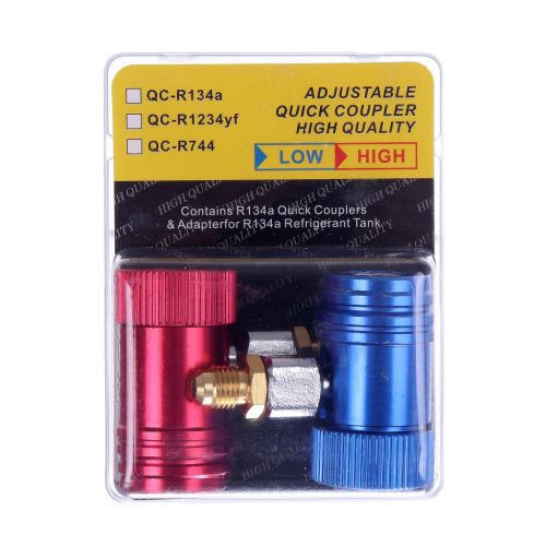 R1234YF klíma gyorscsatlakozó készlet (LOW + HIGH) - szerviz készlet