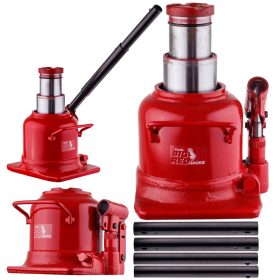   BIG RED Hidraulikus kétlépcsős oszlopemelő alacsony profillal, 20 Tonna, 150-245 mm