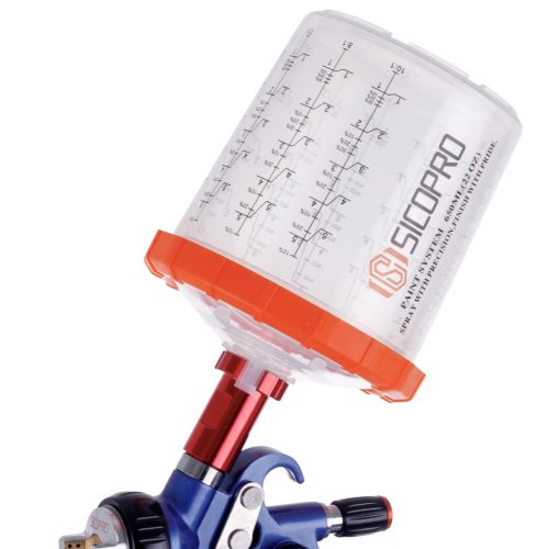 PPS rendszerű festékkeverő pohár szett (650ml, 190µm)