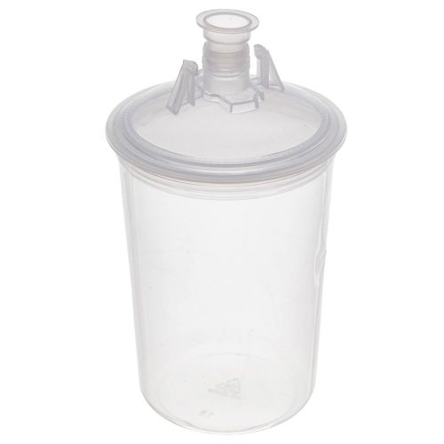 PPS festékkeverő pohár készlet 400ml, 190µm szűrővel és adapterrel (10 db-os)