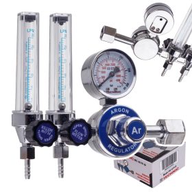 Argon / CO2 Nyomáscsökkentő Reduktor Két Rotaméterrel