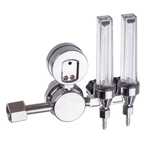 Argon / CO2 Nyomáscsökkentő Reduktor Két Rotaméterrel