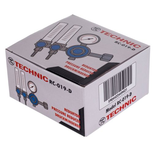 Argon / CO2 Nyomáscsökkentő Reduktor Két Rotaméterrel