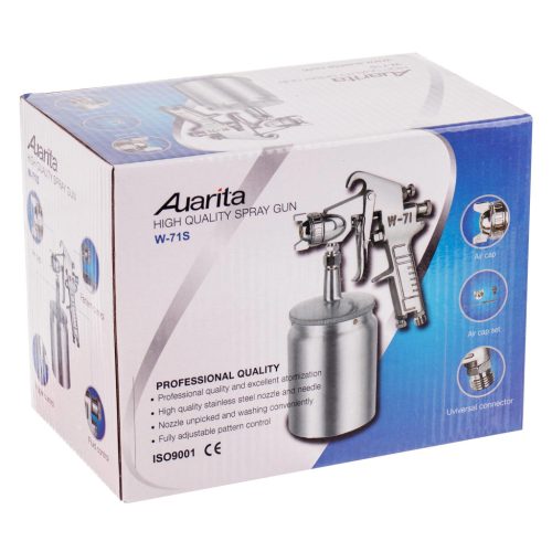 AUARITA W-71S HP festékszóró pisztoly 2,0mm alsó tartállyal