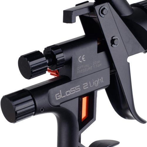ITALCO GLOSS 2 HVLP Mini Festékszóró Pisztoly, 1.0 mm, Felső Tartályos