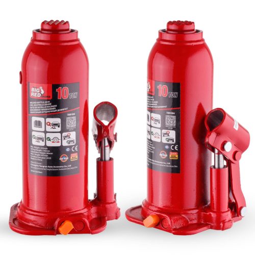 Big Red 10T hidraulikus oszlop emelő - 447 mm maximális magasság, 10000 kg teherbírás