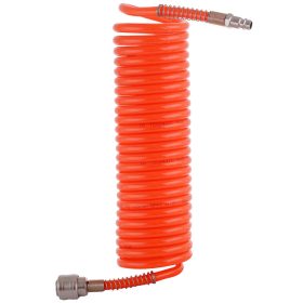 Pneumatikus spiráltömlő 10m, 6.5x10mm, 10 bar