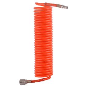 Pneumatikus Spiráltömlő 15m, 6.5x10mm, 10 bar