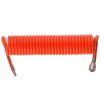20m Pneumatikus Spiráltömlő PE 8x12mm 10 bar Gyorscsatlakozóval