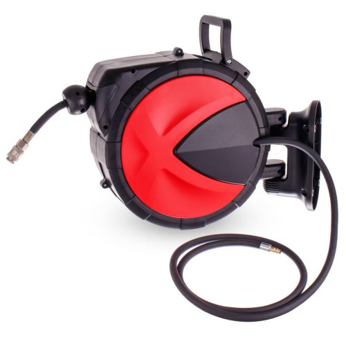 Automata pneumatikus tömlődob gumitömlővel 15m / 9,5mm