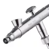 AIRGOO PRIME Modellező Airbrush Pisztoly 0.3/0.5mm Fúvókával, Két Tartállyal