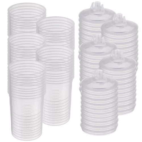 PPS Lakkkeverő Pohár Készlet 650ml, 125µm szűrővel (50 db)