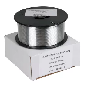 ER4043 AlSi5 alumínium hegesztőhuzal, 1.0 mm, 0.45 kg