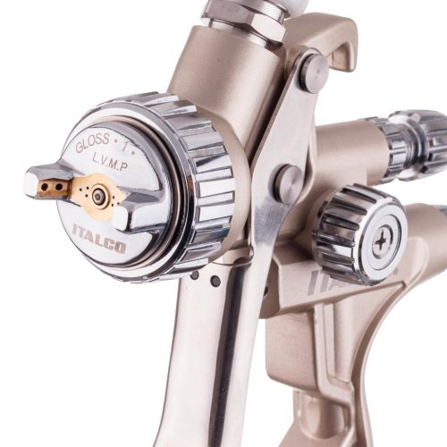 ITALCO GLOSS X1 LVMP festékszóró pisztoly, 1,4 mm-es fúvóka, 600 ml-es tartály