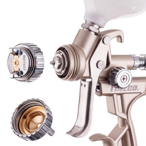 ITALCO GLOSS X1 LVMP festékszóró pisztoly, 1,4 mm-es fúvóka, 600 ml-es tartály