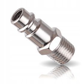   Nikkelezett 1/4" külső menetes standard gyorscsatlakozó pneumatikus szerszámokhoz, 40 mm, EPM20
