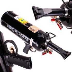   TC Technic Bazooka 6 literes nyomástartályos, ütéses kerékfelfújó inflátor tömlő nélküli, alacsony profilú és defekttűrő (runflat) abroncsokhoz, 6–8 bar üzemi nyomással, 0–20 bar manométerrel, 1/4" menetes levegőcsatlakozóval