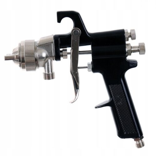 TC Technic magasnyomású (HP) festékszóró pisztoly festékszóró aggregátokhoz, 1,8 mm-es fémből készült, szétszerelhető HP fúvóka, 4–8 bar üzemi nyomás, 280–370 l/perc levegőfogyasztás, 3/8"-os festéktömlő-csatlakozás