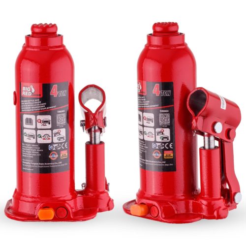 Hidraulikus oszlop emelő 363 mm-es emelési magassággal hordozó kofferben 4 T teherbírás Big Red