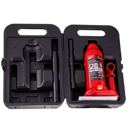 Hidraulikus oszlop emelő 363 mm-es emelési magassággal hordozó kofferben 4 T teherbírás Big Red