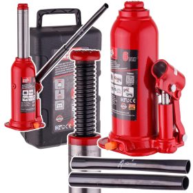   BIG RED 6 Tonás hidraulikus oszlop emelő műanyag kofferben - 402 mm Magasság, 