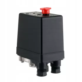   NE-MA ET24V3/810/16 4-utas nyomáskapcsoló kompresszorhoz, 8–10 bar, 10–16 A, 5,5–7,5 kW, 400 V, 1x 3/8" + 3x 1/4" csatlakozás