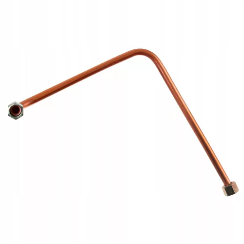 Léghűtő összekötő cső 3/4"-16UNS menetes csatlakozással, 60 cm, kétdugattyús 50 L-es kompresszorfejhez