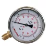 Glicerines nyomásmérő manométer, 100 mm, 0–6 bar, 1/2″ csatlakozás