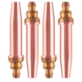   4 darab PNME propángázos blokk vágó fúvóka készlet, 3p PNME 1/16 méret, 25–50 mm vágási tartomány