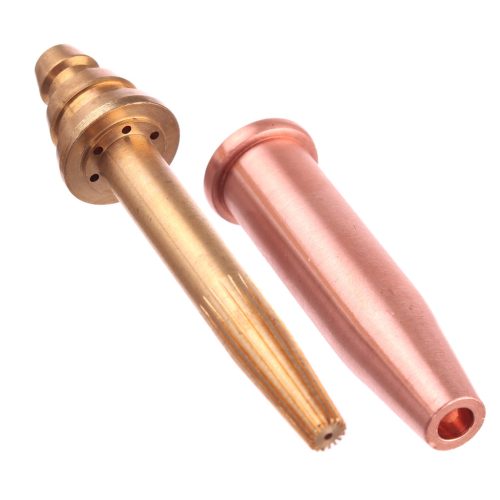 4 darab PNME propángázos blokk vágó fúvóka készlet, 3p PNME 1/16 méret, 25–50 mm vágási tartomány