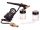 BD-138 modellfestő festékszóró pisztoly készlet nagy kompresszorhoz, 0,8 mm fúvóka