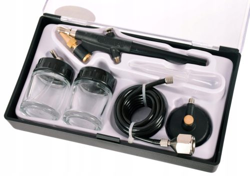 BD-138 modellfestő festékszóró pisztoly készlet nagy kompresszorhoz, 0,8 mm fúvóka