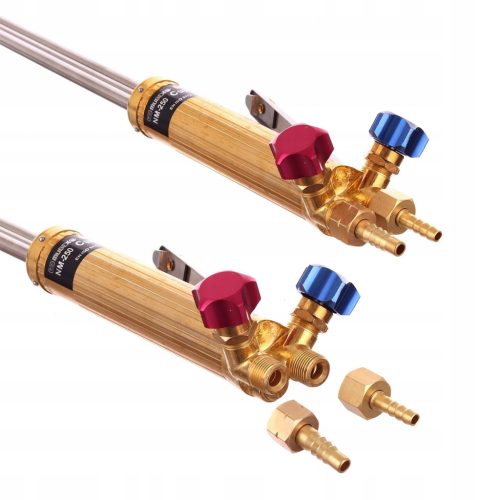 Propan–oxigén / acetilén–oxigén acélvágó készlet, bezinjektoros 450 mm-es