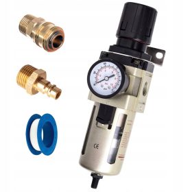   Automata levegő-előkészítő szűrős nyomáscsökkentő kompresszorhoz, 1/2"