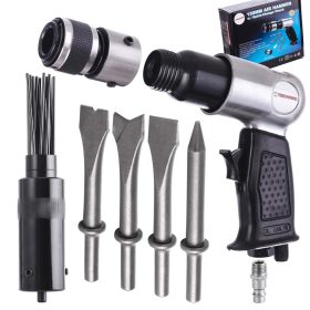   Pneumatikus tűkalapács készlet automata iglófejjel – tűs fej + 4 db