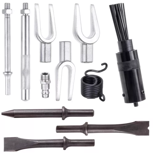 TECHNIC NST-8039FA pneumatikus vésőkalapács készlet iglófejjel